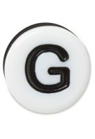 Jibbitz G Pequeña Carta de Amistad Blanco