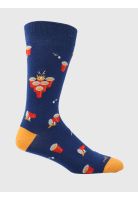 Calcetin Azul Beerpong Hombre