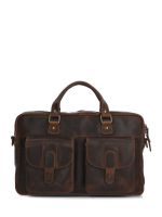 Maletin Cuero Hombre St Grier Bag Café