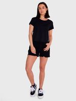 Short Mujer Summer Vibes Negro