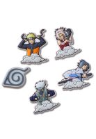 Jibbitz Crocs Naruto Uzumaki Pack De 5 Blanco