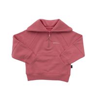 Polerón Niña Copihue Rosado