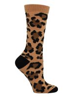 Calcetín Algodón Mujer C Leopard Multicolor