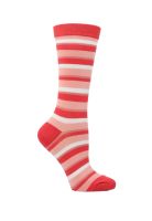 Calcetin Rosado Lines Mujer