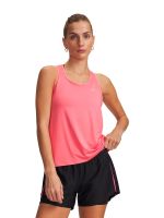 Polera S/M UA Tech Knockout Rosado Mujer