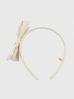 Cintillo Algodón Niña Headband Beige