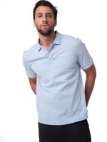Polo Manga Corta Hombre Caterpillar Slim Celeste