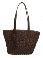 Cartera Papel Mujer Rkf Ivel Tote Café