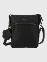 Cartera Mujer Devira Cross Negro
