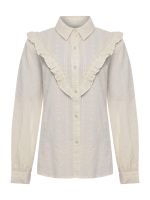 Blusa Algodon Org. Mujer Margat Blanco