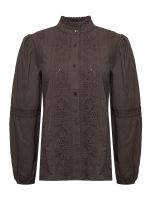 Blusa Algodón Orgánico Mujer Camelia Café