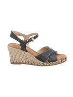 Alpargata Cuero Mujer Cantón Azul