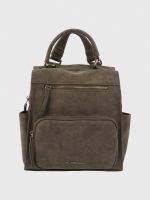 Cartera Mochila Ecocuero Mujer Dated Café