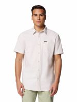 Camisa Hombre Rapid Rivers Novelty Gris Columbia