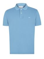 Polera Algodón Org Celeste Piquepro Hombre