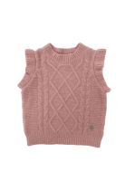 Chaleco Sin Mangas Isa Niña Rosado