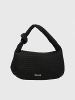 Cartera Ecocuero Mujer Brann Hobo Negro