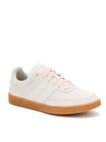 Zapatilla Pause Retro Mujer Blanco y Café