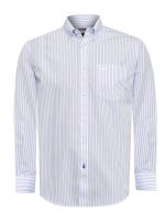Camisa Cuello Button-Down Hombre Easyiron Azul