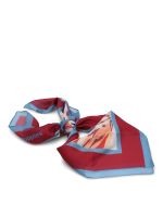 Pañuelo Mujer Hp Scarf Leaves Crema