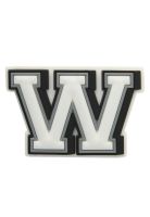 Jibbitz Crocs Letra W Blanco