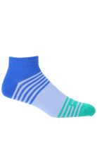 Calcetín Ped Hustle Azul Hombre