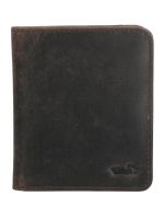 Billetera Cuero Unisex Ks Bifold Snap Café