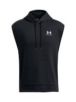 Poleron S/M UA Icon Sin Mangas Negro Hombre