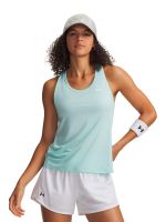 Polera S/M UA Tech Knockout Verde Mujer