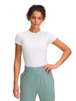 Polera Manga Corta de Training Mujer Meridian Core Blanco