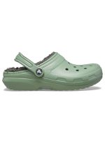 Zueco Crocs Hombre Classic Lined Clog Verde