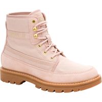 Botín Colorado Canvas Mujer Palo Rosa