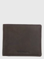 Billetera Cuero Hombre Th Mahoney Bifold Café