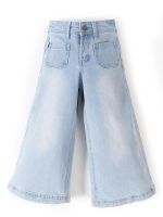 Jeans Niña Pipa Celeste