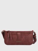 Cartera Ecocuero Mujer Drina Cross Rojo