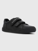 Zapato Escolar Cuero Niño Winns Negro
