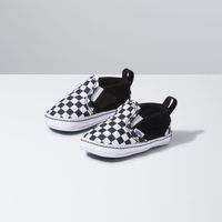 Zapatilla Niño Slip-On V Crib (Checker) Black