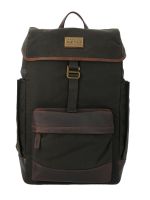 Mochila Canvas Cuero Unisex Uk Norwich Café