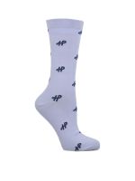 Calcetín Algodón Mujer C Cuff Hp Lila