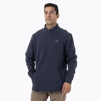 Polerón Hombre Lepais Zip Azul