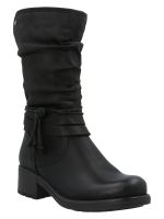 Bota Agliani Mujer Negro