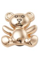 Jibbitz Osito Dorado Metalizado