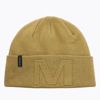 Gorro Unisex Beanie Logo Over Rel Amarillo