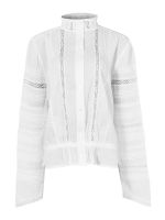 Blusa Algodón Orgánico Blanco Creta Mujer