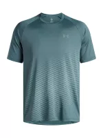 Polera Manga Corta Training para hombre Tech Fade azul
