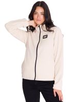 Polar Microfleece Full Zip Mujer Beige