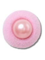 Jibbitz Perla Rosada Terciopelo SMT Rosado