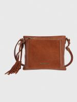 Cartera Ecocuero Mujer Lek Cross Café