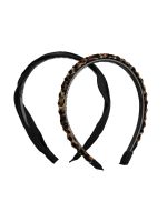 Pack 2 Cintillos Mujer Funky Band Animal Print