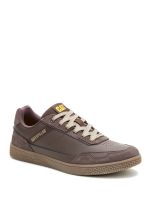 Zapatilla Cuero Hombre Pause Retro Leather Café